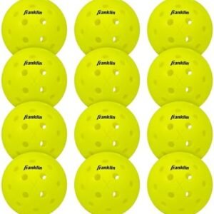 Franklin Sports Outdoor Pickleballs - X-40 Pickleball Balls - USA Pickleball (USAPA) Approved - Official US Open Ball