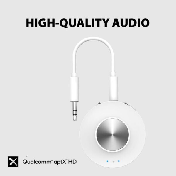 Avantree SoundJet R2 - Bluetooth 5.3 Adapter for Airplane & PC, Support Airpods Pro 2 & Bluetooth Headphones, aptX Adaptive & Low Latency, Wireless Audio Transmitter for Flight - Image 4