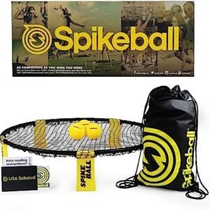 Spikeball 3 Ball Original Roundnet Game Set - Includes 3 Balls, net and Bag