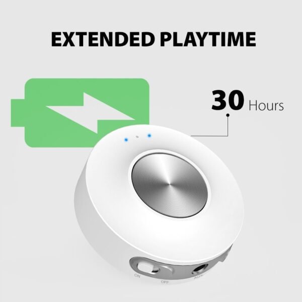 Avantree SoundJet R2 - Bluetooth 5.3 Adapter for Airplane & PC, Support Airpods Pro 2 & Bluetooth Headphones, aptX Adaptive & Low Latency, Wireless Audio Transmitter for Flight - Image 5