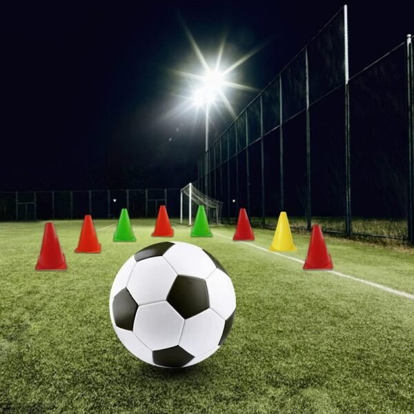 7 Inch Plastic Traffic Cones Sport Training Agility Marker Cone for Soccer, Skating, Football, Basketball, Indoor and Outdoor Games - Image 6