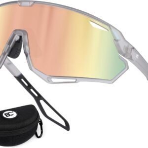 BIRCEN Baseball Sunglasses for Men Women - UV400 Protection Cycling Glasses Sports Sunglasses for Running MTB Golf Softball