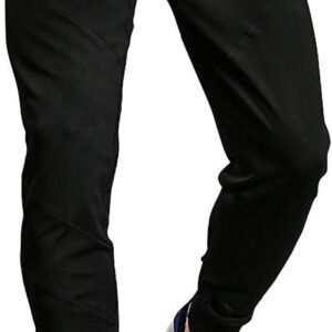 TBMPOY Men's Athletic Running Sport Jogger Pants with Zipper Pockets