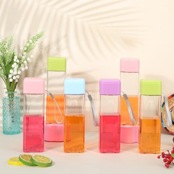 20 Pieces Water Bottle Bulk 17 oz Plastic Sports Water Bottles Reusable Leak Proof Portable Drink Bottles Large with Leak Proof Lid for Outdoor School Fitness for School Classroom - Image 7