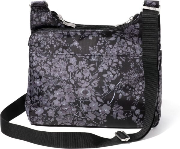 Baggallini Cross Over Crossbody Bag for Women - Lightweight Water Resistant Travel Bag- Adjustable Strap Extra Pockets - Image 3